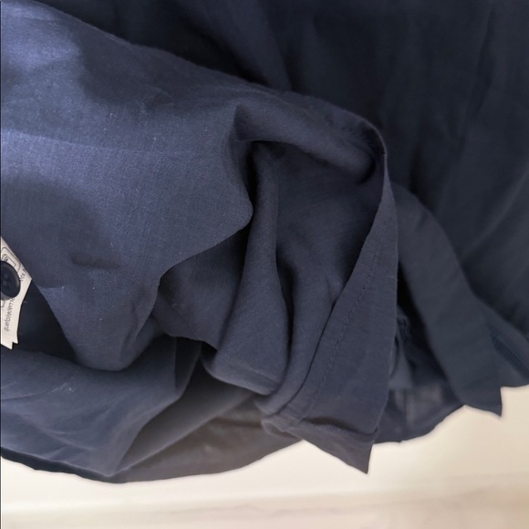 NWT Reformation Adalyn Sleeveless Navy Linen Shift Dress Size M - Picture 8 of 13